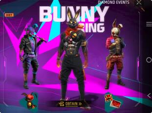 Free Fire Max में The Phantom Bunny बंडल फ्री पाने का मौका, आ गया Bunny Ring इवेंट