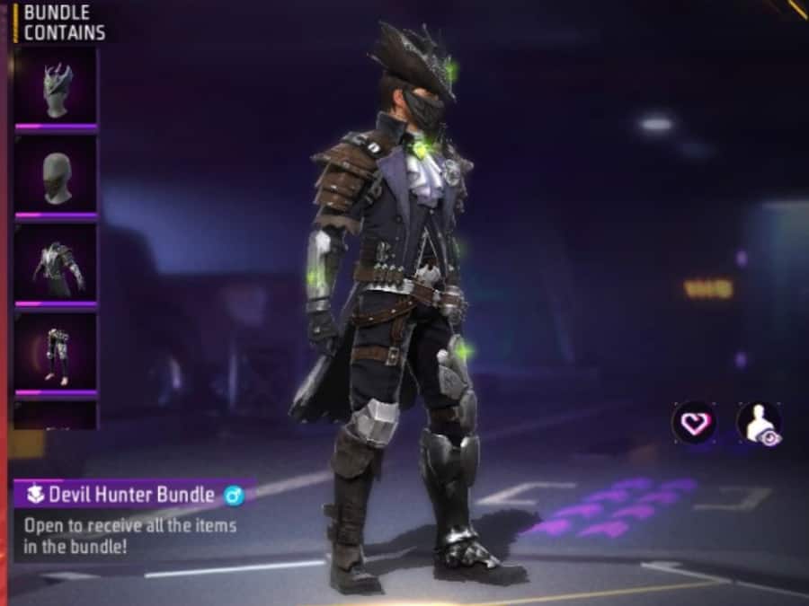 Free Fire Max में Devil Hunter Bundle और Come and Dance इमोट पाने का चांस, ऐसे करें क्लेम Free Fire Max (7)