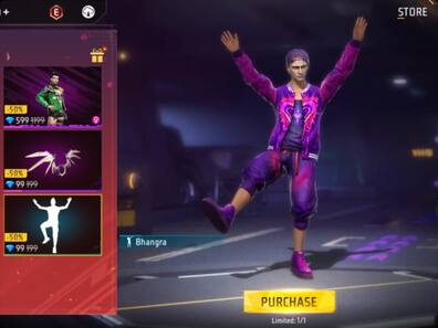 Free Fire Max में Bhangra इमोट आज पाने का मौका, ऐसे करें क्लेम