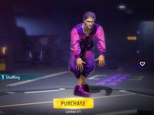 Free Fire Max में Shuffling इमोट पाएं, ऐसे करें क्लेम