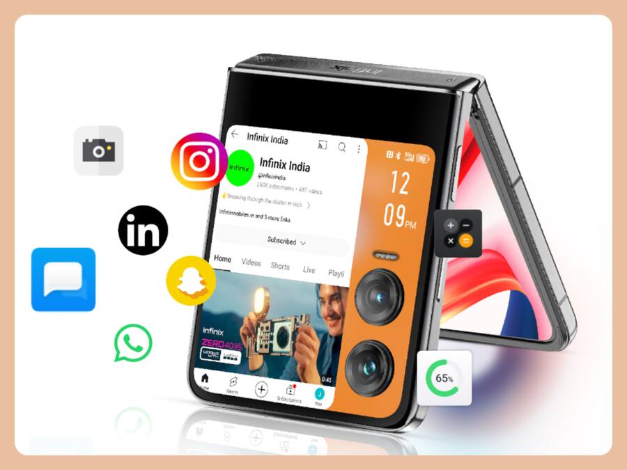 Smartphone Launched in October: खरीदना है नया स्मार्टफोन? देखें अक्टूबर में लॉन्च हुए धाकड़ फोन की लिस्ट Infinix Zero Flip (2)