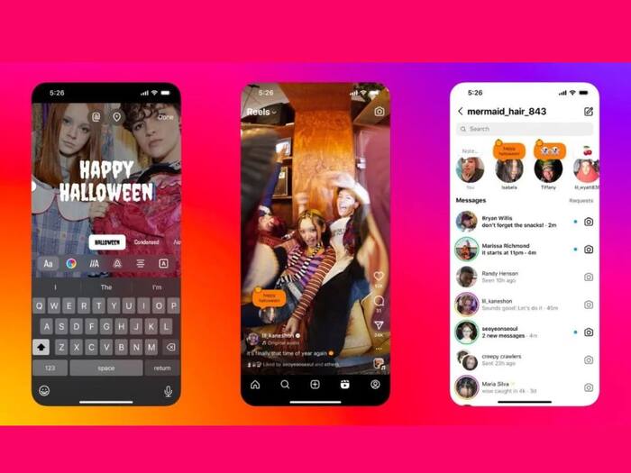 Instagram Halloween Theme Features