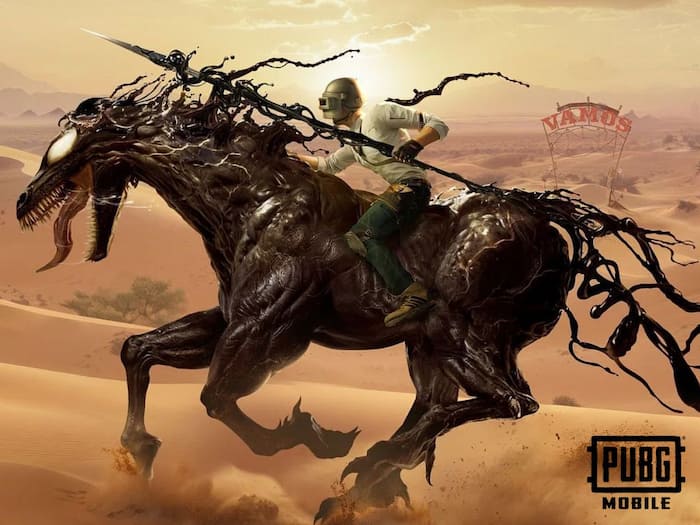 Venom Horse in PUBG Mobile