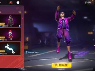 Free Fire Max में Intense Stare इमोट पाने का मौका, ऐसे करें क्लेम