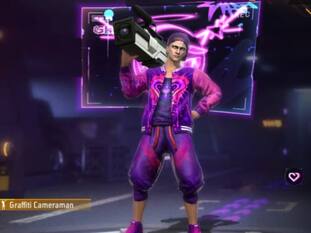 Free Fire Max डेली स्पेशल स्टोर, आज पाएं Graffiti Cameramen Emote