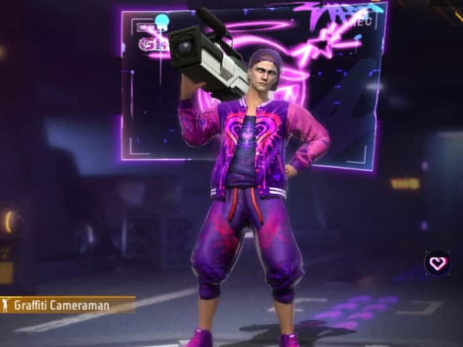 Free Fire Max डेली स्पेशल स्टोर, आज पाएं Graffiti Cameramen Emote Emote (2)