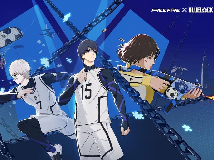 Free Fire Redeem Codes for January 4, 2025: Free diamonds and weapons Free Fire X Blue Lock Collab