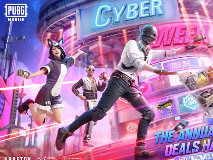 PUBG Mobile Cyber Famous Firearms Spin