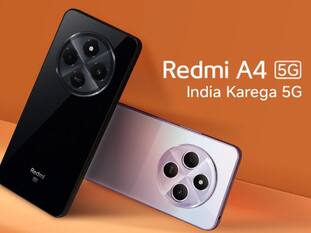 50MP कैमरा और 5160mAh बैटरी के साथ Redmi A4 5G भारत में लॉन्च, तस्वीरों में देखें First Look