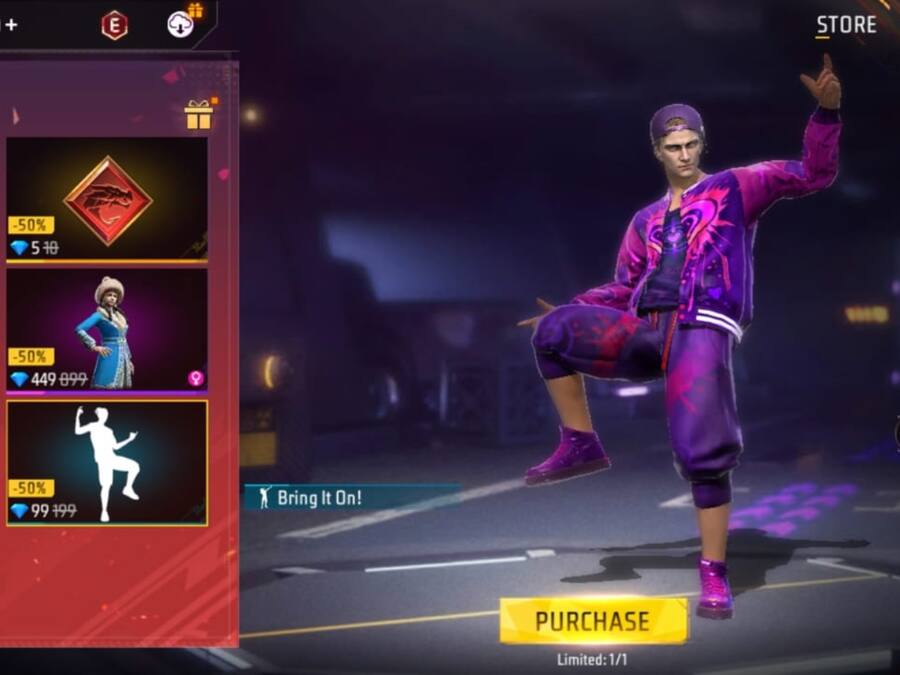 Free Fire Max में Bring it on Emote को सिर्फ 99 डायमंड्स में पाने का मौका, ऐसे करें क्लेम game (13)