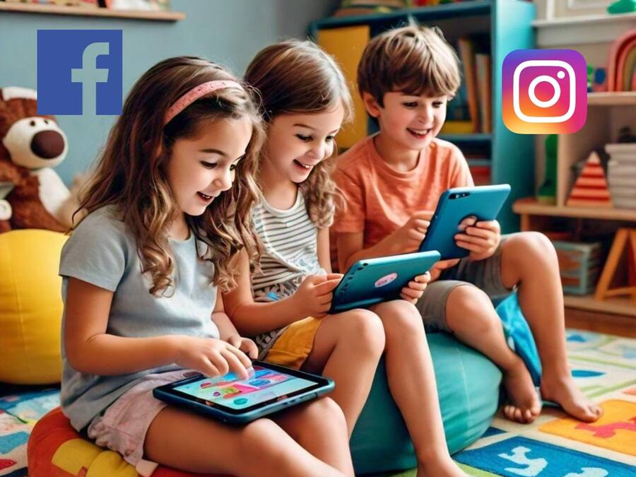 बड़ा कदम! Facebook-Insta नहीं चला सकेंगे 16 साल तक के बच्चे, लगेगा बैन! kids