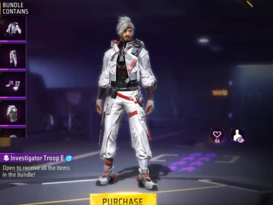 Free Fire Max में Investigator Troop बंडल पाने का मौका, जानें कैसे Bundle (6)