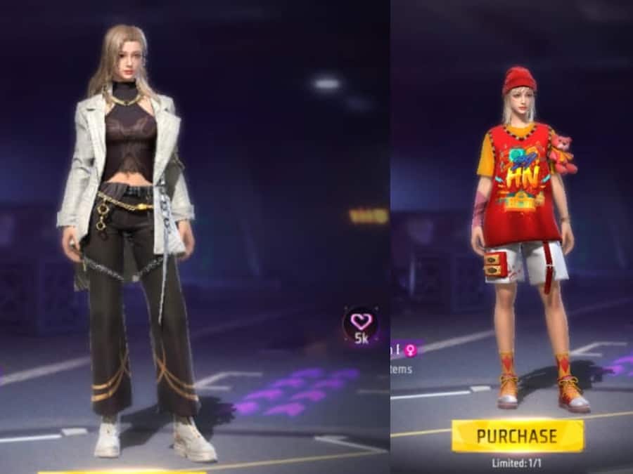Free Fire Max में आपके कैरेक्टर को नया लुक देंगे ये 3 बंडल, जरूर करें ट्राई Bundle (7)