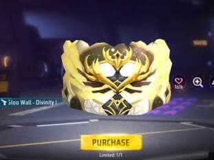 Free Fire Max में Divinity ग्लू वॉल स्किन आज पाने का मौका, Daily Special स्टोर हुआ अपडेट