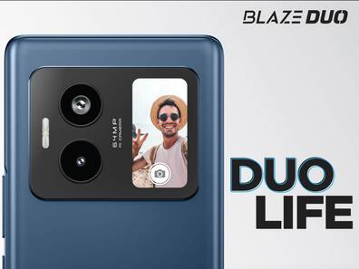 Lava Blaze Duo 5G फोन 2 डिस्प्ले के साथ भारत में लॉन्च, बजट में कीमत