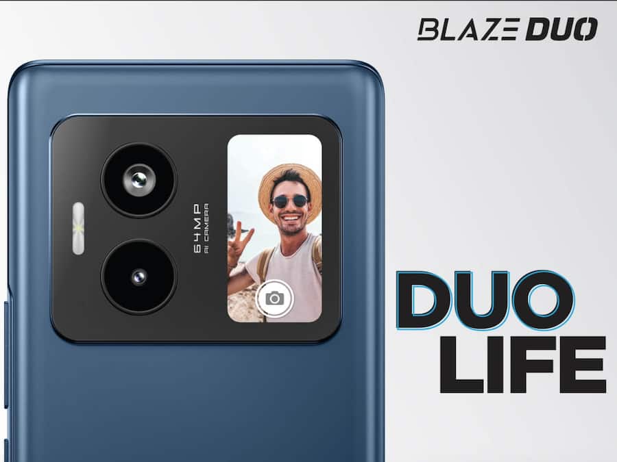 Lava Blaze Duo 5G फोन 2 डिस्प्ले के साथ भारत में लॉन्च, बजट में कीमत Lava (3)