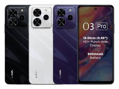 Lava O3 Pro India pricing, specs revealed through Amazon listing