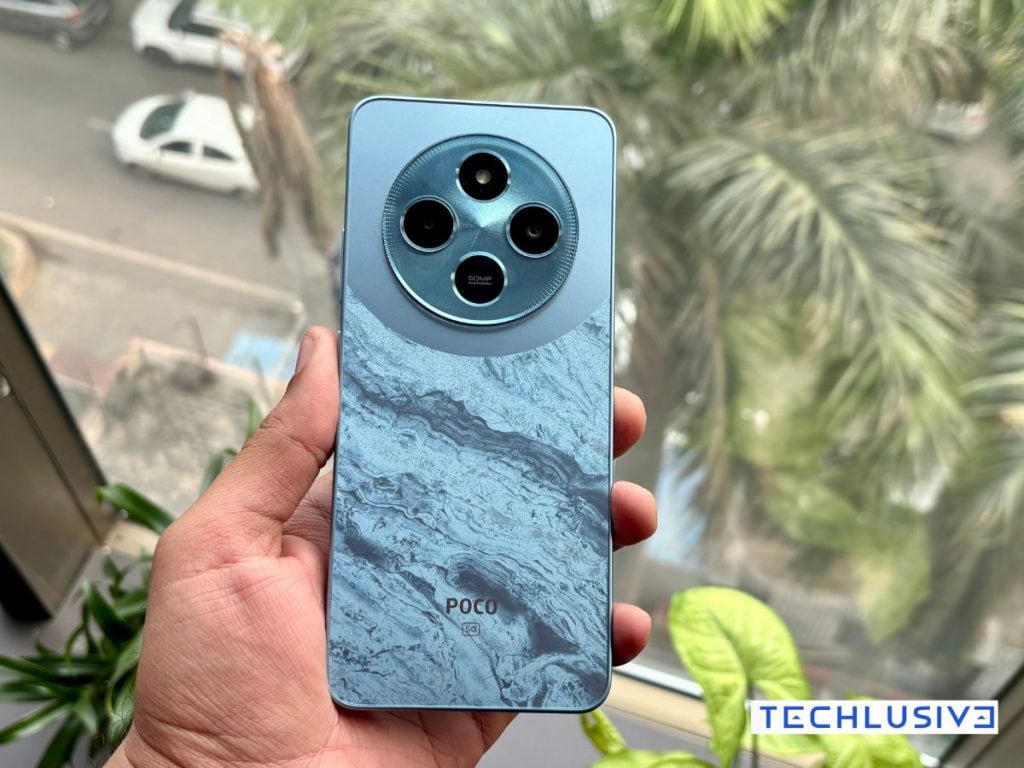 POCO C75 back