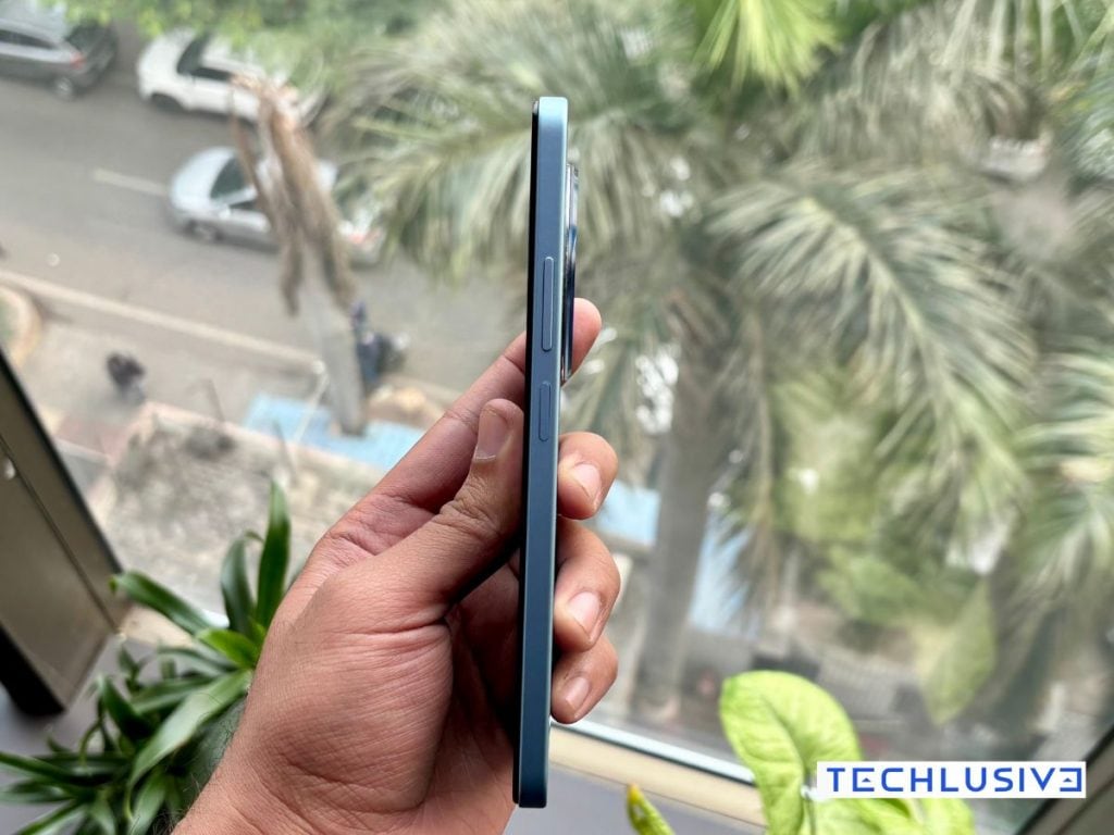 POCO C75 volume buttons