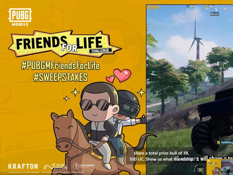 How to take part in the PUBG Mobile Friends for Life Challenge? PUBG Mobile Friends for Life challenge