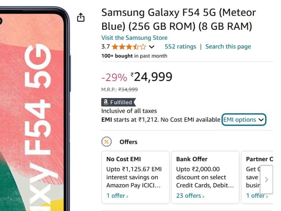 Samsung Galaxy F54 5G