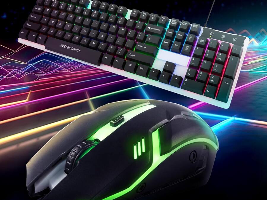 Amazon Grand Gaming Days Sale: बंपर ऑफर पर मिल रहे गेमिंग कीबोर्ड और मॉनिटर, सस्ते में ले आएं घर ZEBRONICS Trion USB Gaming Keyboard & Mouse Gaming Combo