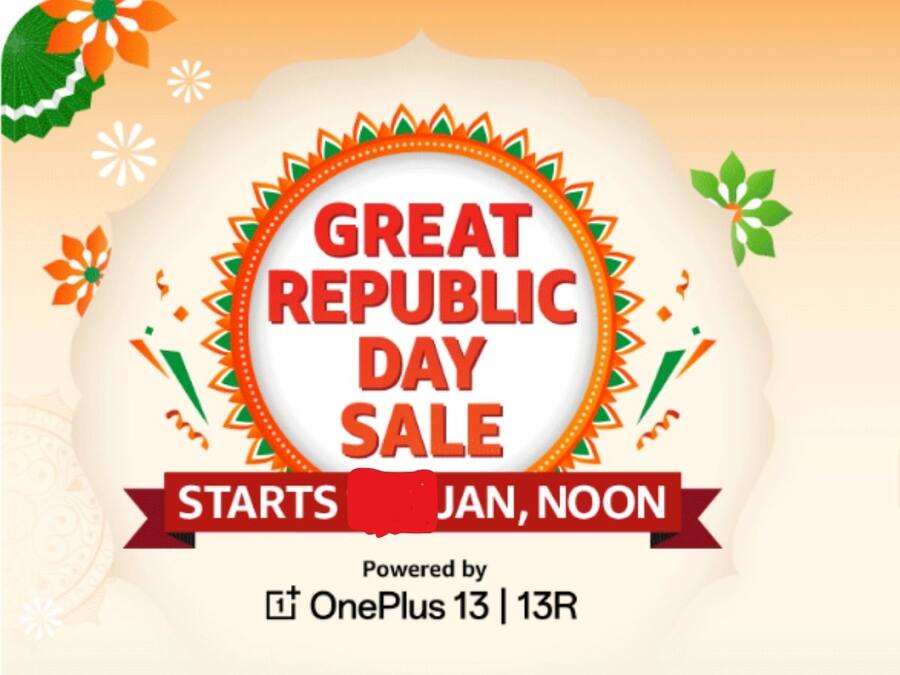 Amazon Great Republic Day Sale 2025 की आ गई डेट, इन आइटम्स पर मिलेगा तगड़ा Discount Amazon Great Republic Day Sale 2025