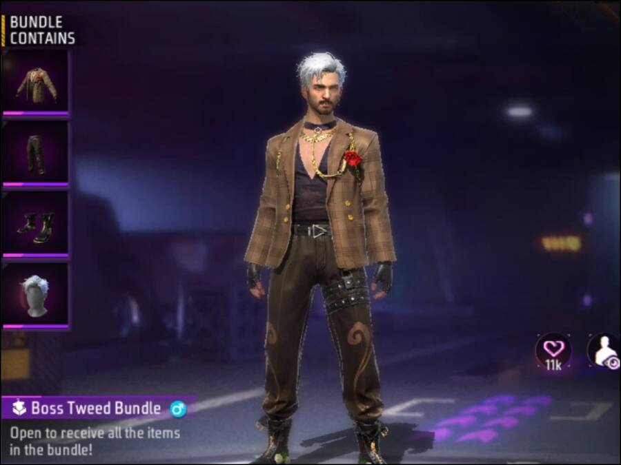 Free Fire Max में मिल रहा Boss Tweed Bundle, ऐसे करें क्लेम Bundle (11)