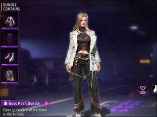 Free Fire Max में मिल रहा Boss Posh Bundle, ज्यादा Diamonds भी नहीं होंगे खर्च