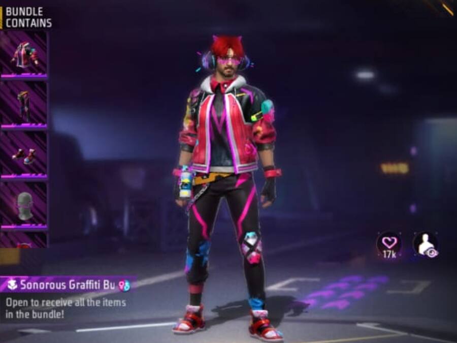 Free Fire Max में Sonorous Graffiti बंडल पाने का मौका, ऐसे आधी कीमत में करें हासिल Bundle (8)
