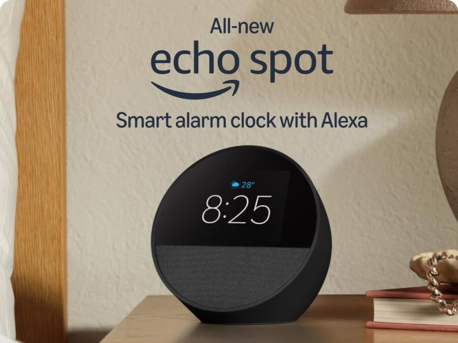 Amazon Echo Spot स्मार्ट अलार्म क्लॉक Alexa Voice सपोर्ट के साथ भारत में लॉन्च, जानें कीमत Echo