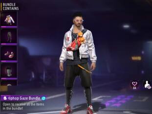 Free Fire Max में HipHop Gaze बंडल आधी कीमत में खरीदने का मौका, Diamonds होंगे सेव