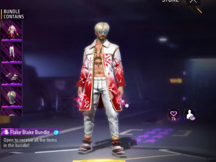 Free Fire Max में Flake Blake Bundle आज पाने का मौका, Daily Special में ऐसे करें क्लेम