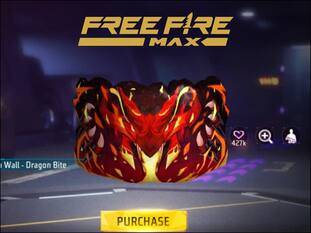 Free Fire Max में आज खतरनाक Dragon Bite ग्लू वॉल स्किन पाने का मौका, ऐसे करें क्लेम
