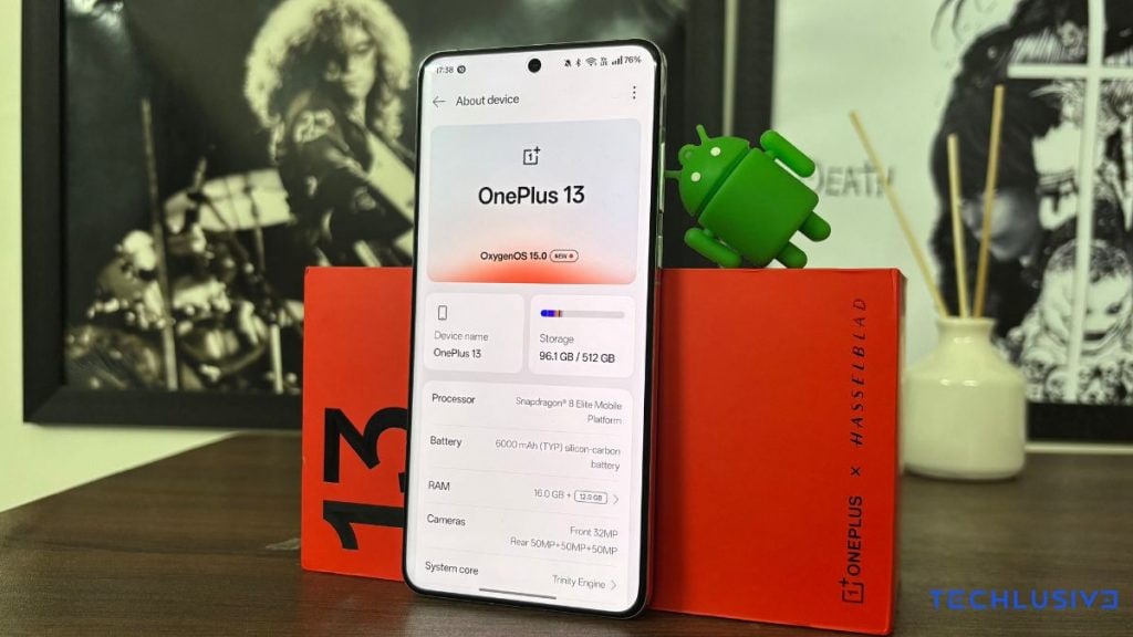 OnePlus 13 android version