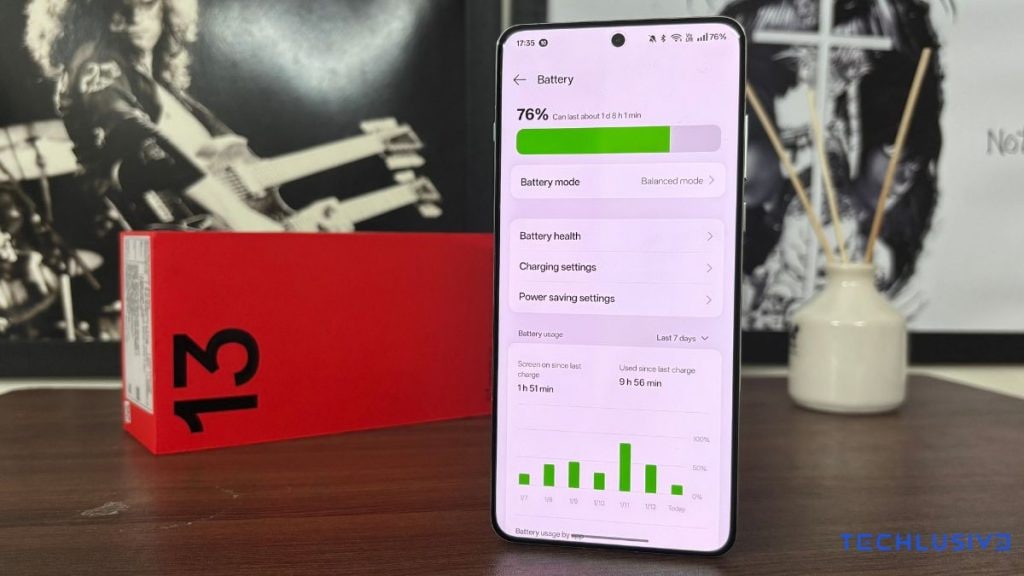 OnePlus 13 battery