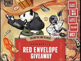 PUBG Mobile Spring Event Red Envelope giveaway