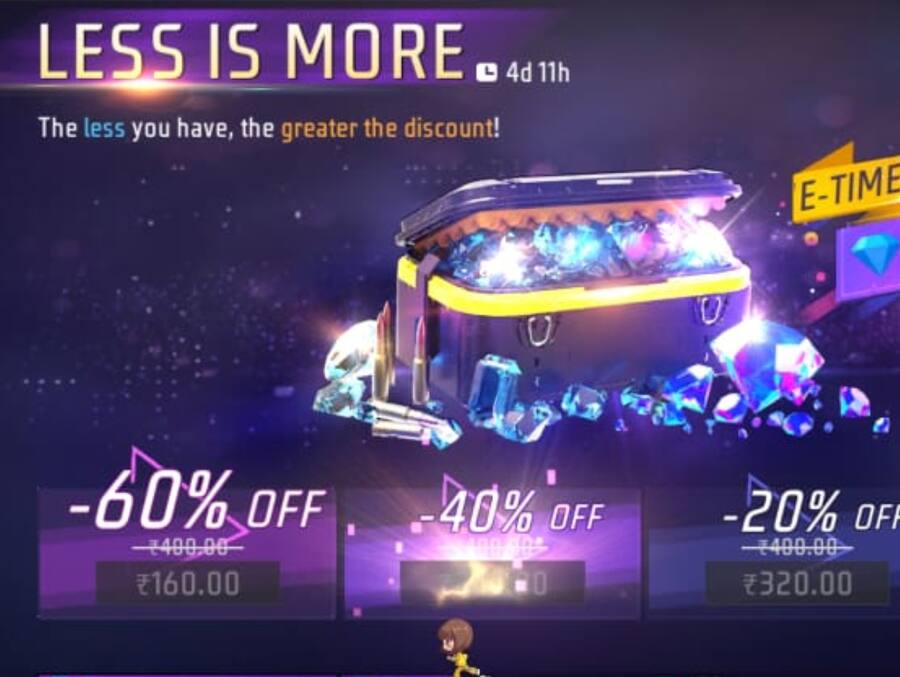 Free Fire MAX Diamonds: बोनस डायंड्स करें क्लेम, Less is More इवेंट की एंट्री diamonds