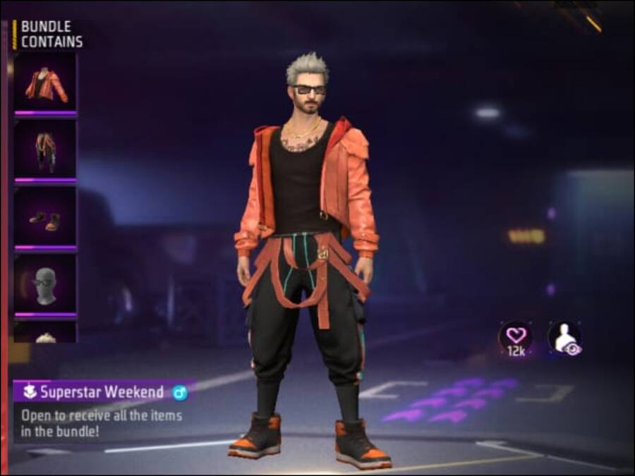Free Fire Max में आज Superstar weekend बंडल पाने का मौका, Diamonds भी होंगे सेव Bundle (13)