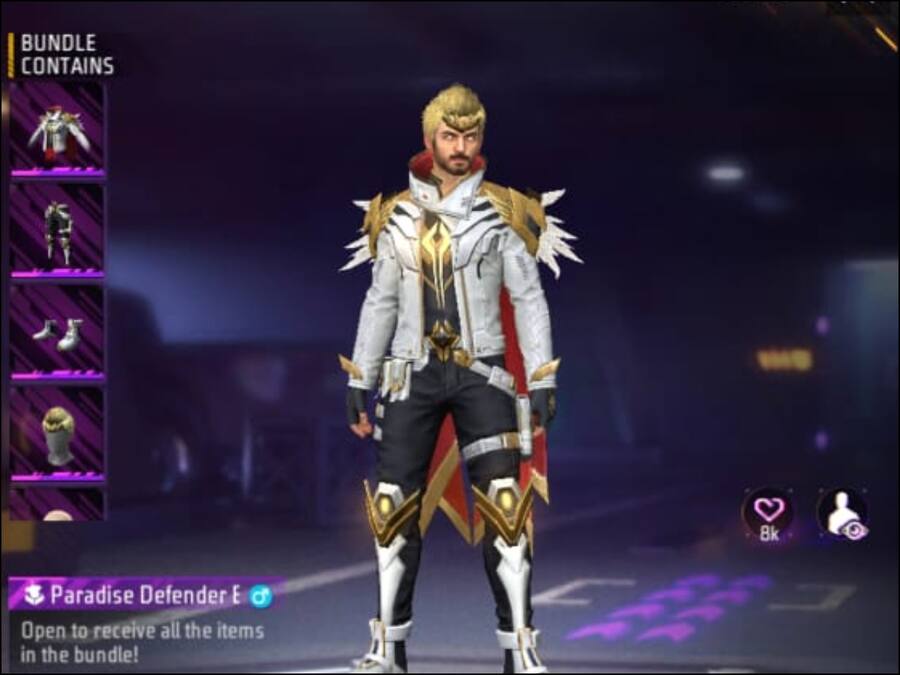Free Fire Max में आज Paradise Defender बंडल पाने का मौका, ऐसे कर लें क्लेम Bundle (14)