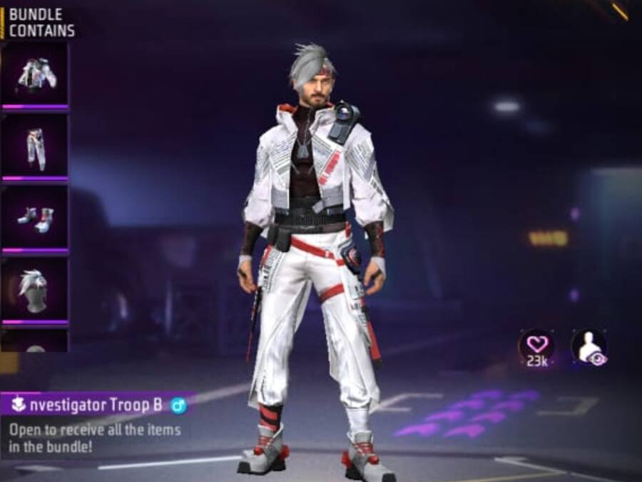Free Fire Max में Investigator Troop बंडल और Party Dance इमोट पाने का मौका, ऐसे करें क्लेम Bundle (17)