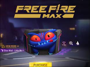 Free Fire Max में Little Monster ग्लू वॉल स्किन पाने का मौका, आधे Diamonds में करें क्लेम