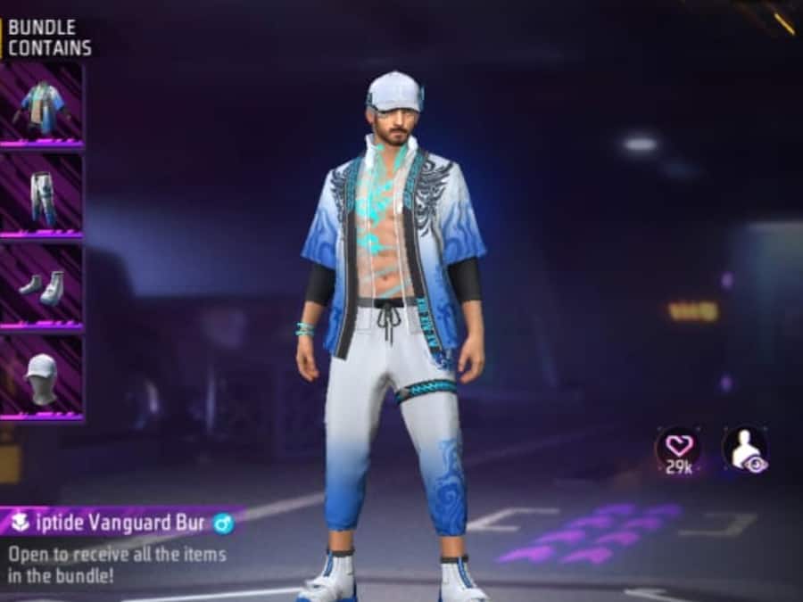 Free Fire Max में Riptide Vanguard Bundle पाने का मौका, Daily Special से आधे डायमंड्स में करें क्लेम Game (80)