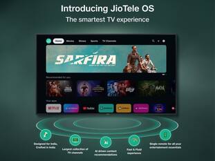 JioTele OS स्मार्ट टीवी ऑपरेटिंग सिस्टम भारत में लॉन्च, जानें खूबियां