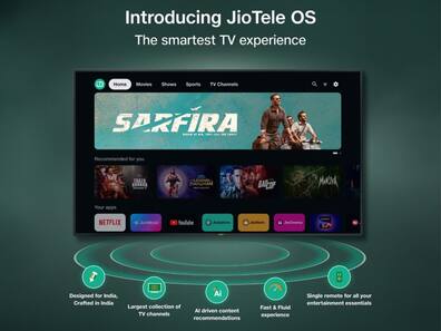 JioTele OS स्मार्ट टीवी ऑपरेटिंग सिस्टम भारत में लॉन्च, जानें खूबियां