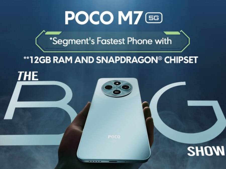 Poco M7 5G फोन की इंडिया लॉन्च डेट कंफर्म, कीमत होगी 10 हजार से कम POCO (1)