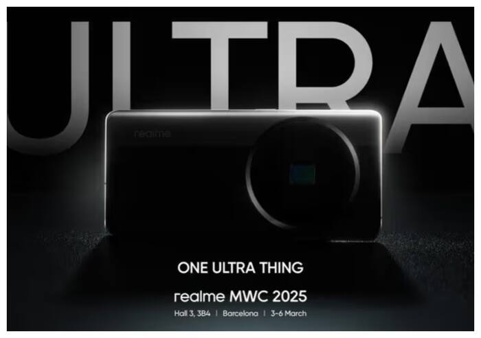 Realme Ultra Smartphone in MWC 2025