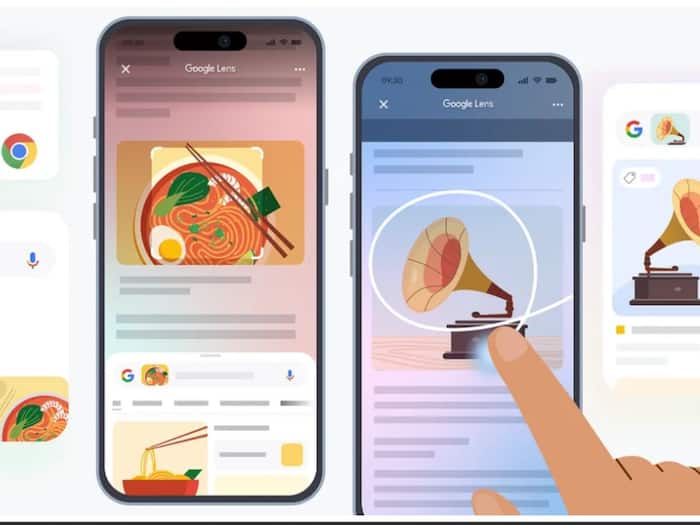 Search Screen with Google Lens