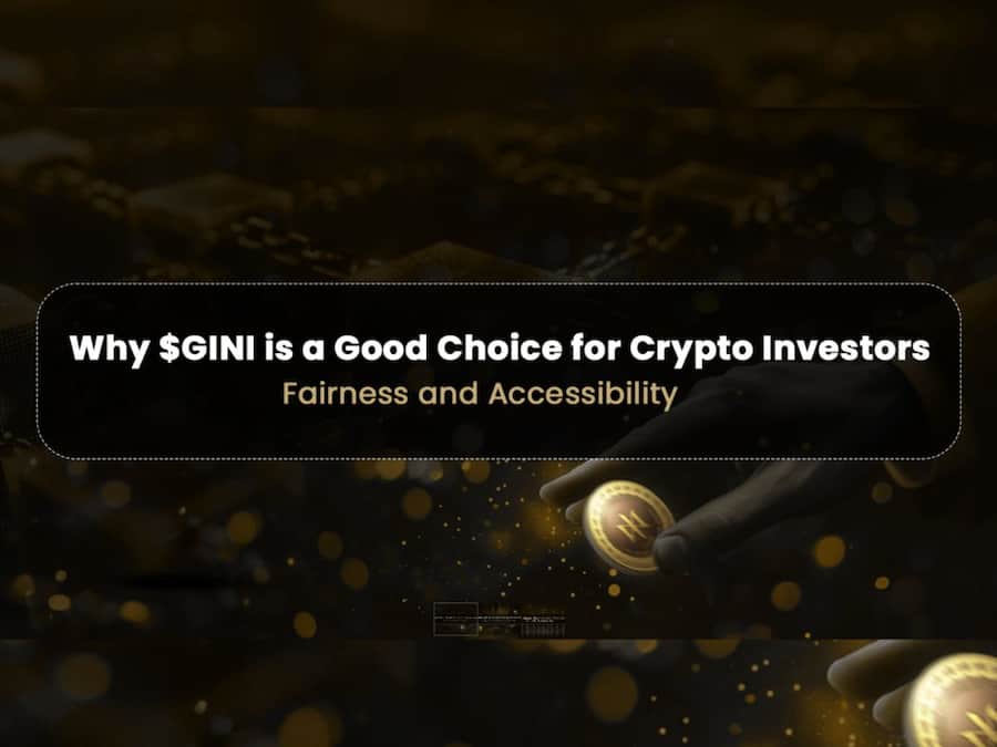 Why $GINI is a Good Choice for Crypto Investors: Fairness and Accessibility crypto