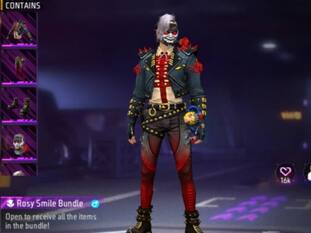 Free Fire Max में Rosy Smile बंडल और Spirit ग्लू वॉल स्किन पाने का मौका, जानें कैसे